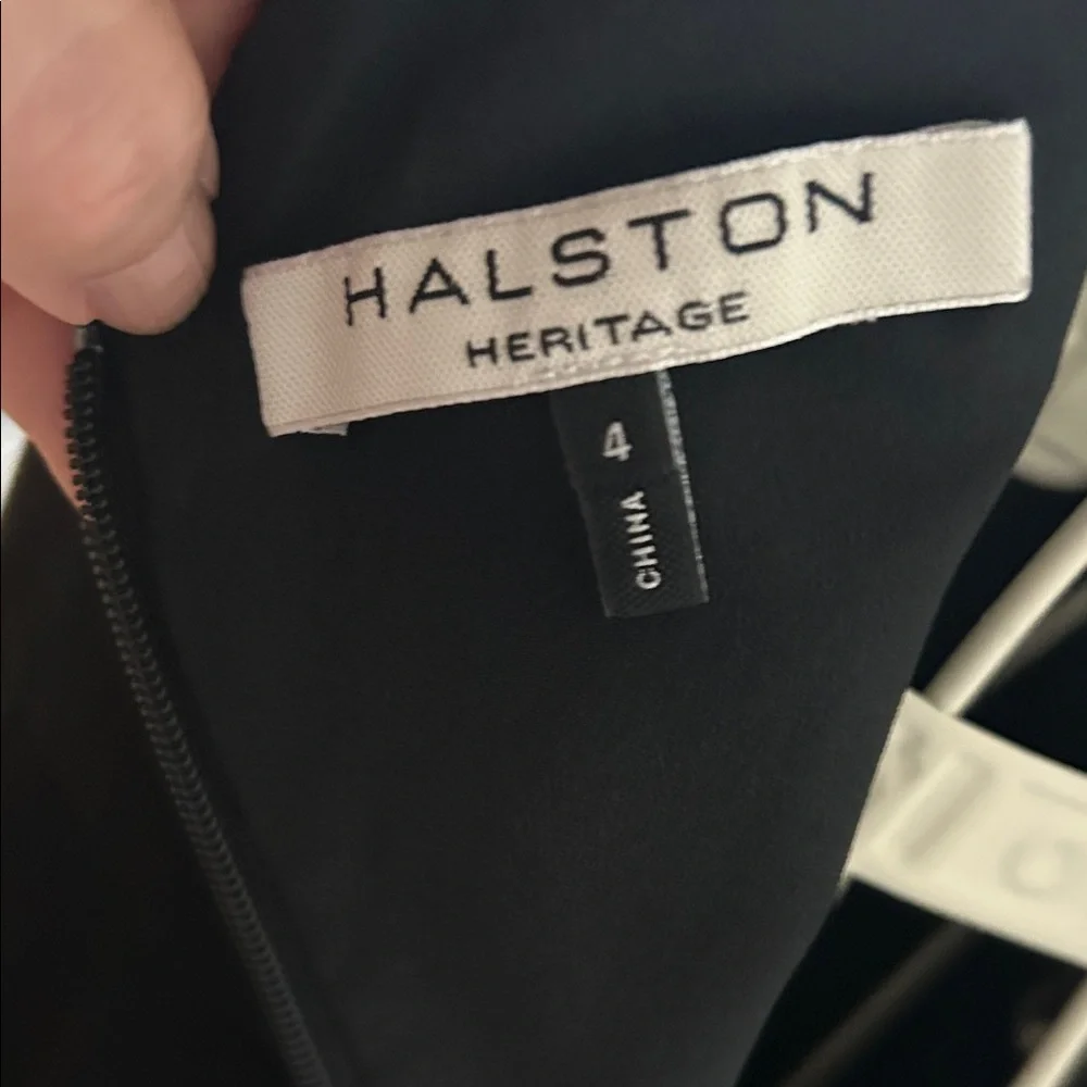 Halston Heritage Black Dress - Picture 2 of 16